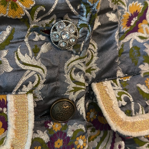 Aratta Renaissance Silk Jacquard Blazer, Size XS Bridgerton Jacket - Picture 10 of 17